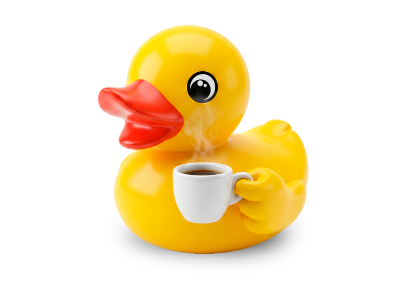 pato com cafe